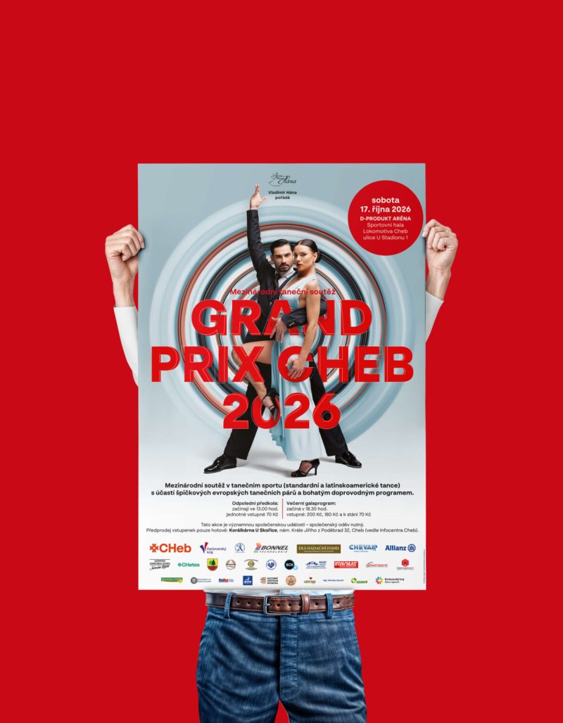 Plakát Grand Prix Cheb 2026