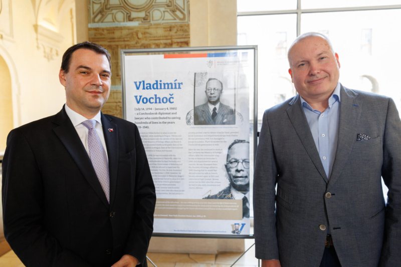 Výstava Vladimír Vochoč v Černínském paláci – vernisáž (MZV ČR)