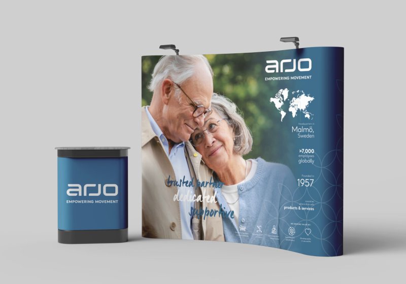 Výstavní stěna Arjo 2026