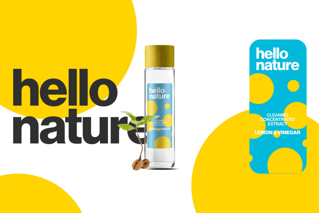 Hello Nature – packaging design and key visual