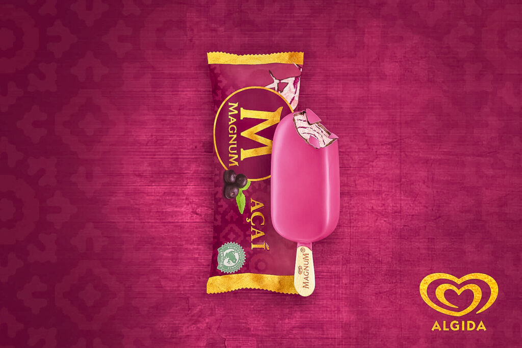 Magnum Açaí (Algida) – advertising visual
